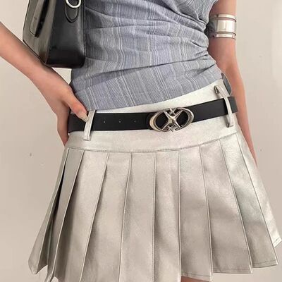 Punk Moon Star Buckle Belt Design Cross Metal Vintage Gothic