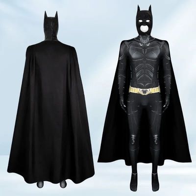 Anime Cartoon Men's Halloween Cosplay Batman Costume Adults