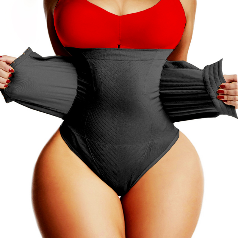 Double Control Panties Shapewear Waist Cincher Women Butt Li