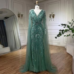 Mermaid Evening Dresses Serene with Turquoise Gowns Hill