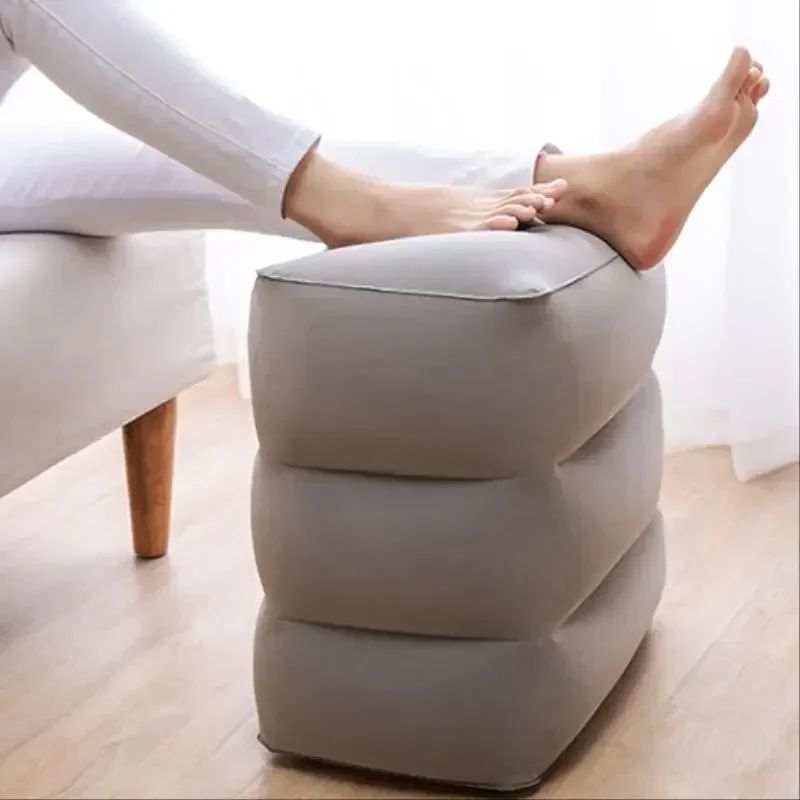 Flight Sleeping Footrest Rest Pillow On Airplane Car Bus Kid图片