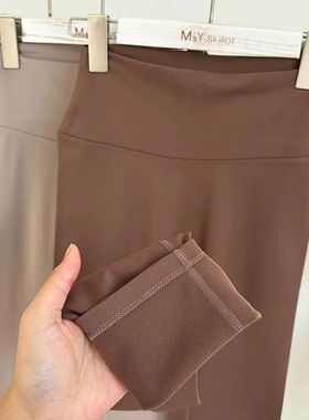 Fitness Winter Yoga Pants Plus Velvet Gym Thickening High-wa