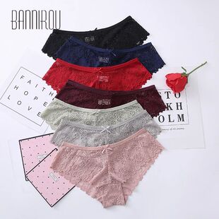 for Woman Breathable Pcs Soft Lace Panties Sexy Underwear