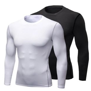 1pcs Men's Long-sleeved Thermal Underwear Male Thin Tight Fi