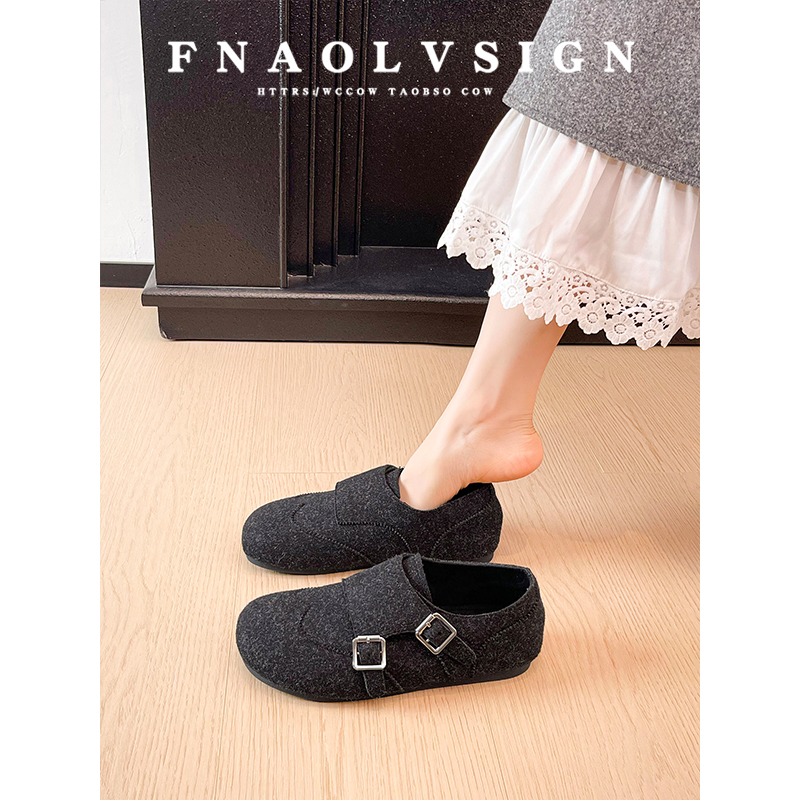 【现货秒发】秋季绒面乐福鞋