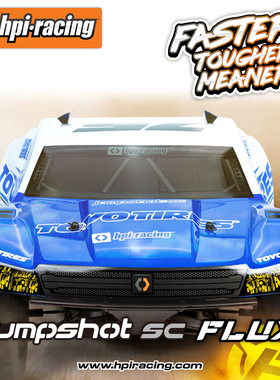 HPI Jumpshot SC FLUX 东洋 轮胎版 1/10  2WD 电动短道 卡车