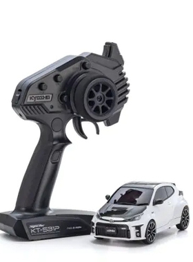 京商 MINI-Z  AWD 丰田 雅力士 白色 漂移车 纹车