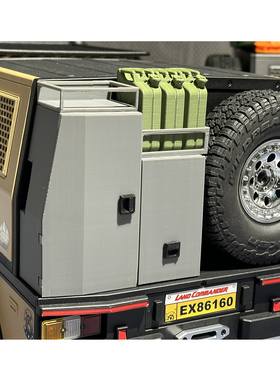 瑞泰RGT EX86160 1:10 LC79 改装件 装饰 心情件 (不含定制灯光)