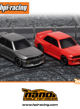 HPI Nano TTR 1/64 1989 BMW M3 宝马 遥控电动赛车漂移车 玩具车