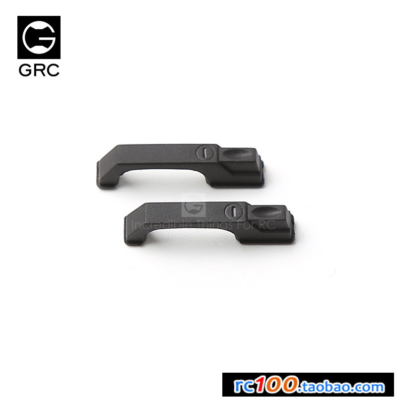GRC TRX4 橡胶车门铰链 橡胶门把手 T4 D90 D110 软胶门把手 合页