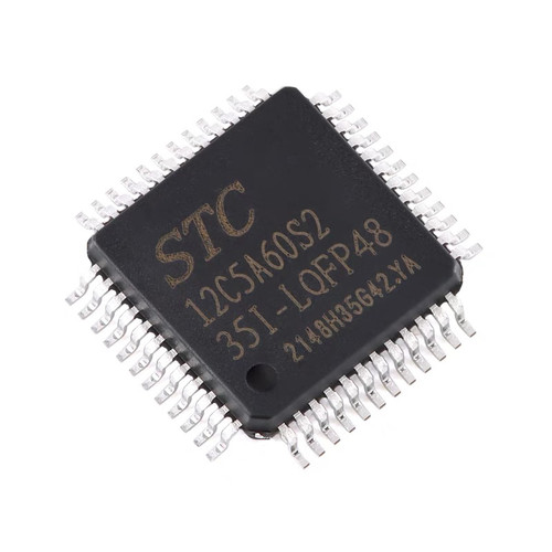 原装正品 STC12C5A60S2-35I-LQFP48 1T 8051微处理器单片机芯片