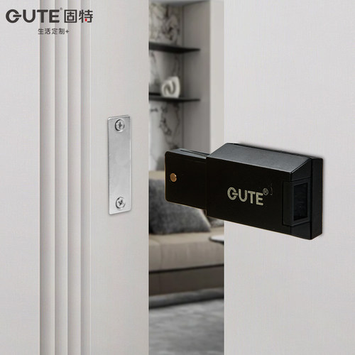 固特重型门隐形门房门按压反弹器