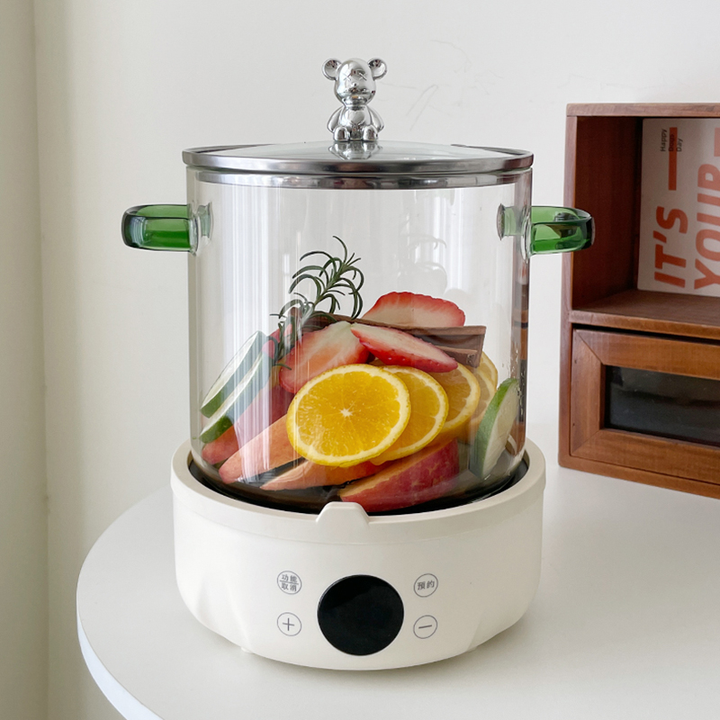 家用全自动养生锅双耳泡面碗