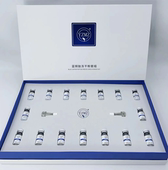 正品 蓝铜胜肽修护冻干粉紧致肌肤淡化细纹去痘印皱纹面部精华套盒