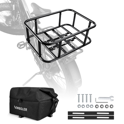 NEWBOLER自行车篮子后车筐架包