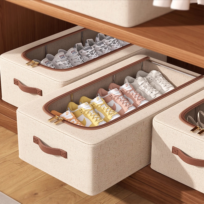 鞋子收纳盒折叠省空间整理盒