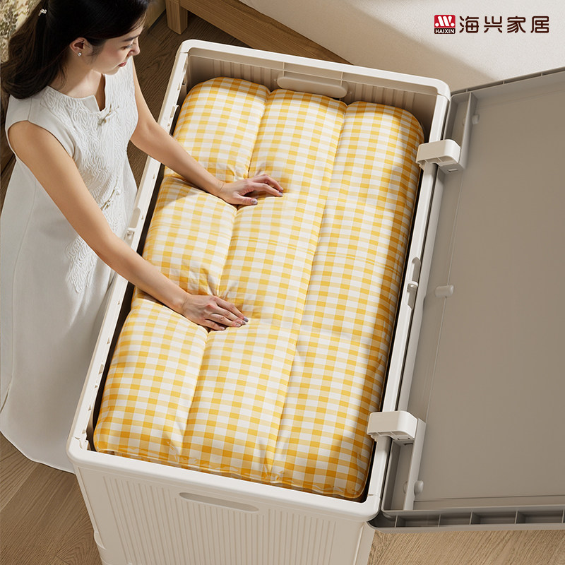 日本衣服收纳箱家用大容量整理箱
