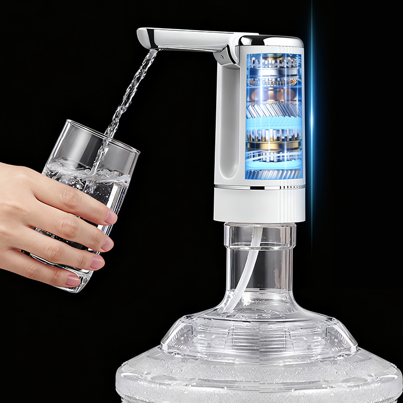 日本桶装水电动抽水器全自动自取