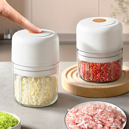 日本蒜泥神器电动捣蒜器