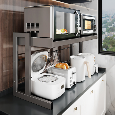 多功能多层微波炉置物架