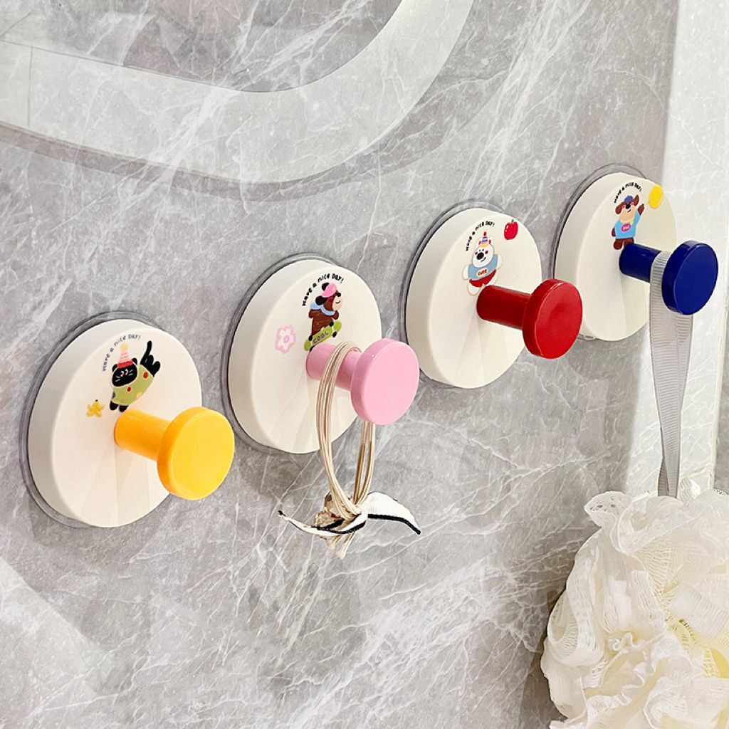 日本多巴胺吸盘挂钩门后粘钩强力承重粘胶免打孔玄关放钥匙帽子架