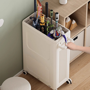 日本玩具枪收纳箱收纳架筐儿童窄长型夹缝整理收纳神器窄高收纳桶