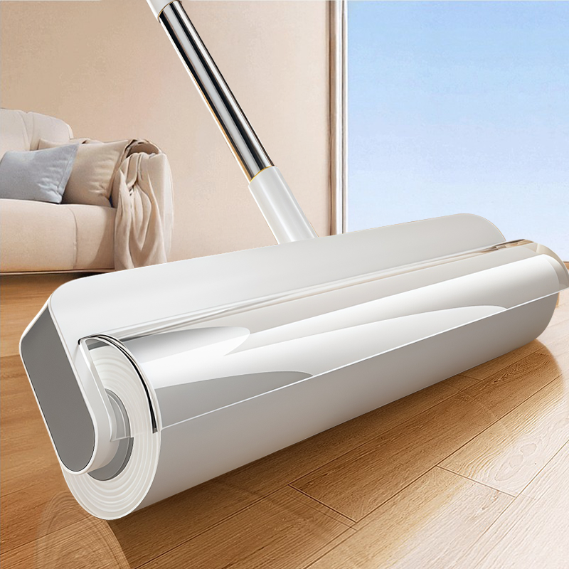 日本长杆滚筒可折叠粘毛器