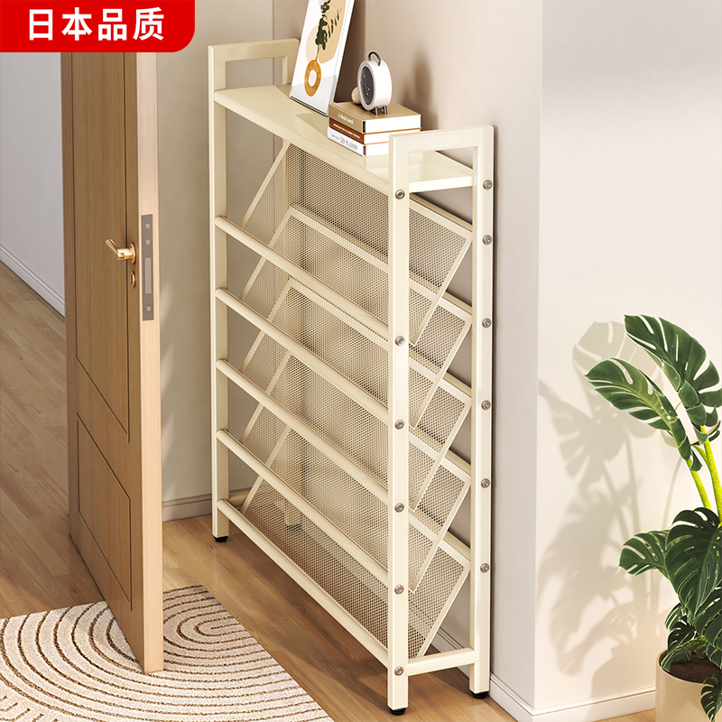 日本鞋架小窄门口多层家用鞋柜