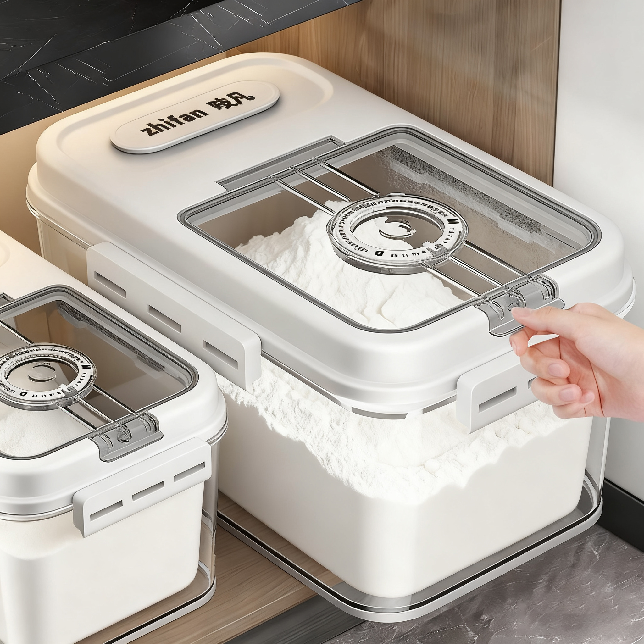 吱凡面粉储存罐密封防潮防虫米桶