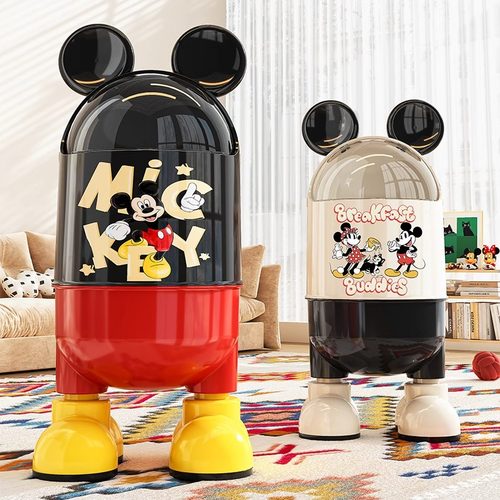 正版米奇联名垃圾桶2025新款可爱