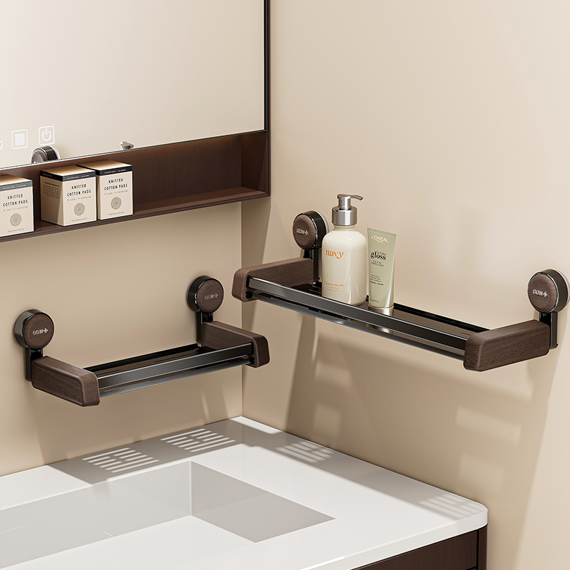 浴室置物架吸盘免打孔卫生间架子