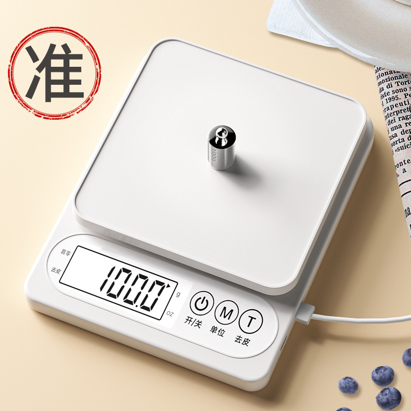 日本克称电子秤厨房家用