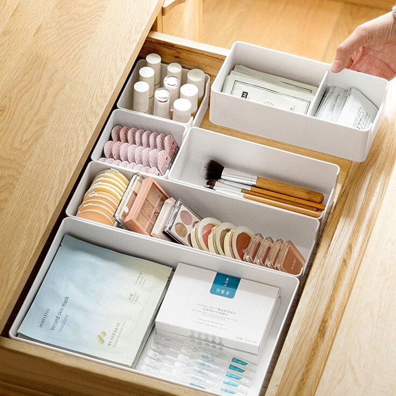 日本抽屉式收纳盒零食杂物