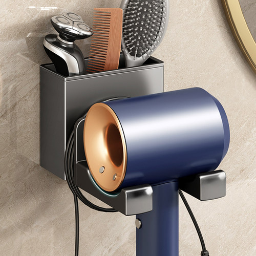 日本吹风机置物架免打孔