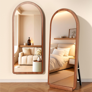 日本中古镜子全身镜落地镜家用穿衣镜轻奢挂墙卧室客厅女生试衣镜
