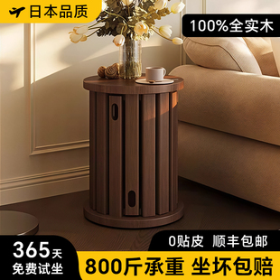 日本实木凳子可叠放家用叠叠乐圆凳备用板凳餐桌凳结实耐用高椅子