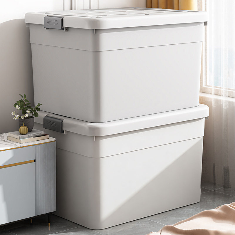 日本衣服收纳箱大容量超大塑料衣物整理箱家用加厚后备箱储物箱子,收纳整理,收纳箱,淘宝优惠券,粉丝福利购,淘宝优惠卷