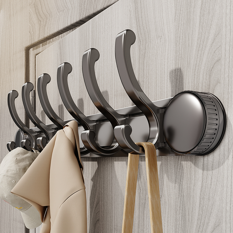 日本门后免打孔吸盘挂钩强力承重