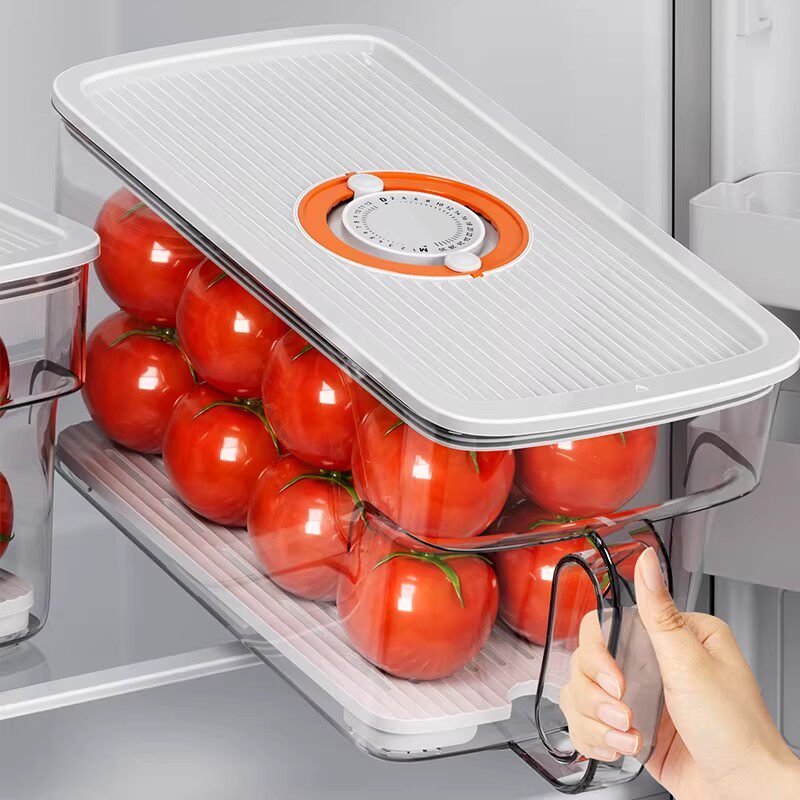 日本冰箱收纳盒整理盒保鲜盒食品级专用蔬菜鸡蛋冷冻神器储物盒子