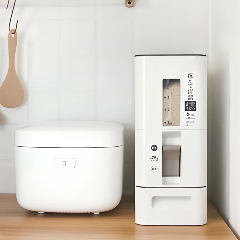 日本进口密封防潮防虫米桶家用高端装储米箱米缸米面收纳盒储存罐,厨房/烹饪用具,米桶/米缸,淘宝优惠券,粉丝福利购,淘宝优惠卷