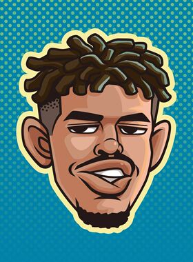 1号拉梅洛鲍尔球衣2号三球LaMelo Ball城市版篮球服