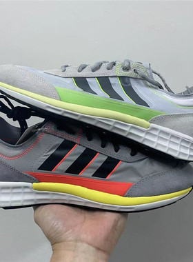 阿迪达斯三叶草轻便LIGHTSTRIKE缓震休闲跑步鞋FV3893 FV3767