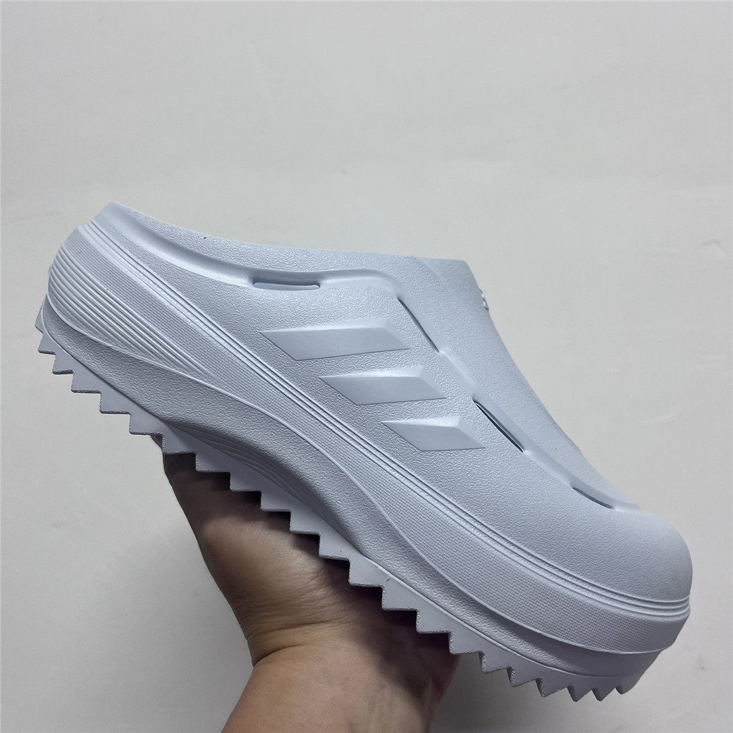 adidas OZWAVE CLOG 运动稳定回弹厚底拖鞋JR6759 JR9273