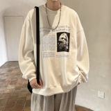 美式复古乐队圆领卫衣814-1-WY4300-P55控78（400克面部棉，男装卫衣，星座814-1