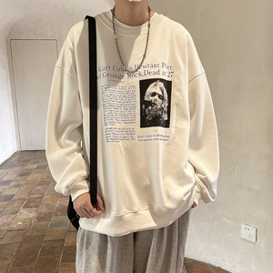 美式复古乐队圆领卫衣 814-1-WY4300-P55 控78（400克面部棉图片
