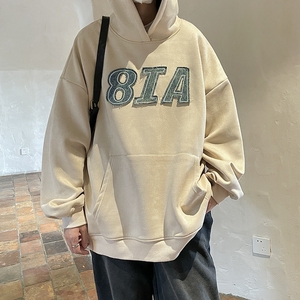 牛仔贴布刺绣麂皮绒卫衣814-1-WY3100-P78 98(100聚酯纤维)图片