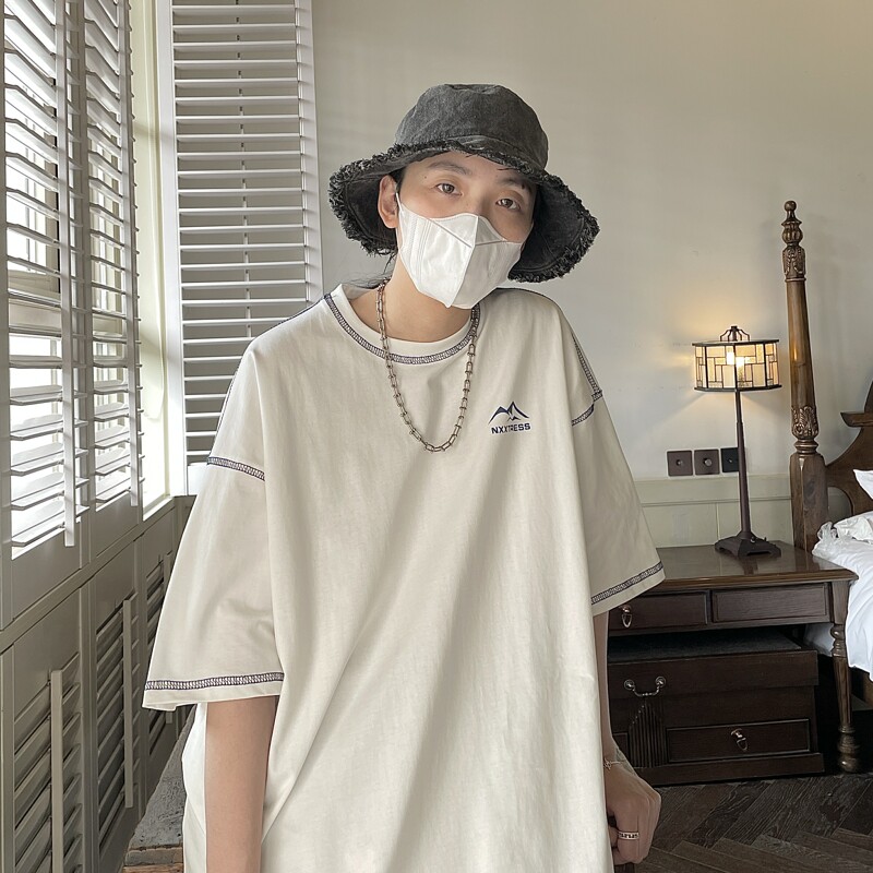 日系反车线短袖T恤（240克）814-1-T238-P4259（棉）,男装T恤,星座814-1