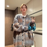 814-1-M392-P95控128条纹开衫毛衣（19尼龙19涤纶2氨纶60腈纶，男装针织衫/毛衣，星座814-1