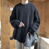 814-1-M309-P85控108秋冬重工粗麻花针织衫毛衣（聚酯纤维，男装针织衫/毛衣，星座814-1