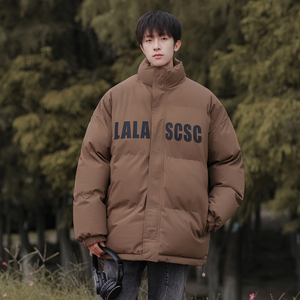 814-1-MF99-P108 148 厚板胶印字母棉服棉衣（聚酯纤维）图片